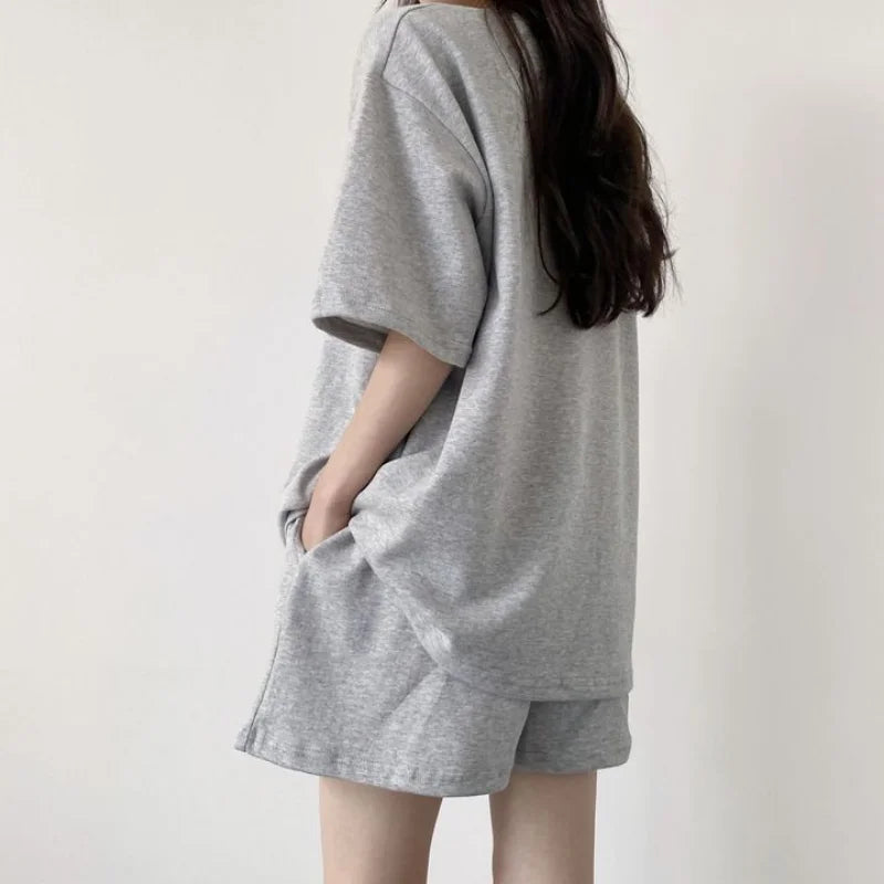 Sommar shorts-set dam – Leni