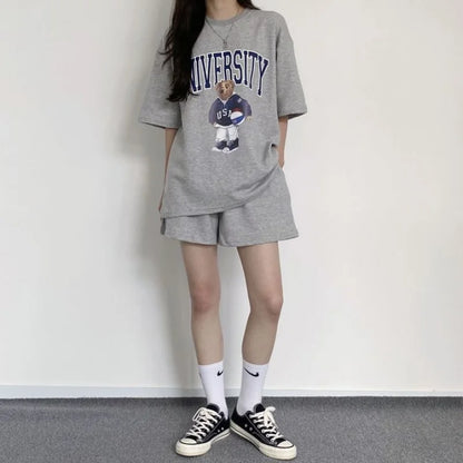 Sommar shorts-set dam – Leni