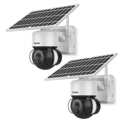 Trådlös solkamera med vridbar kupol – SolarGuard 360