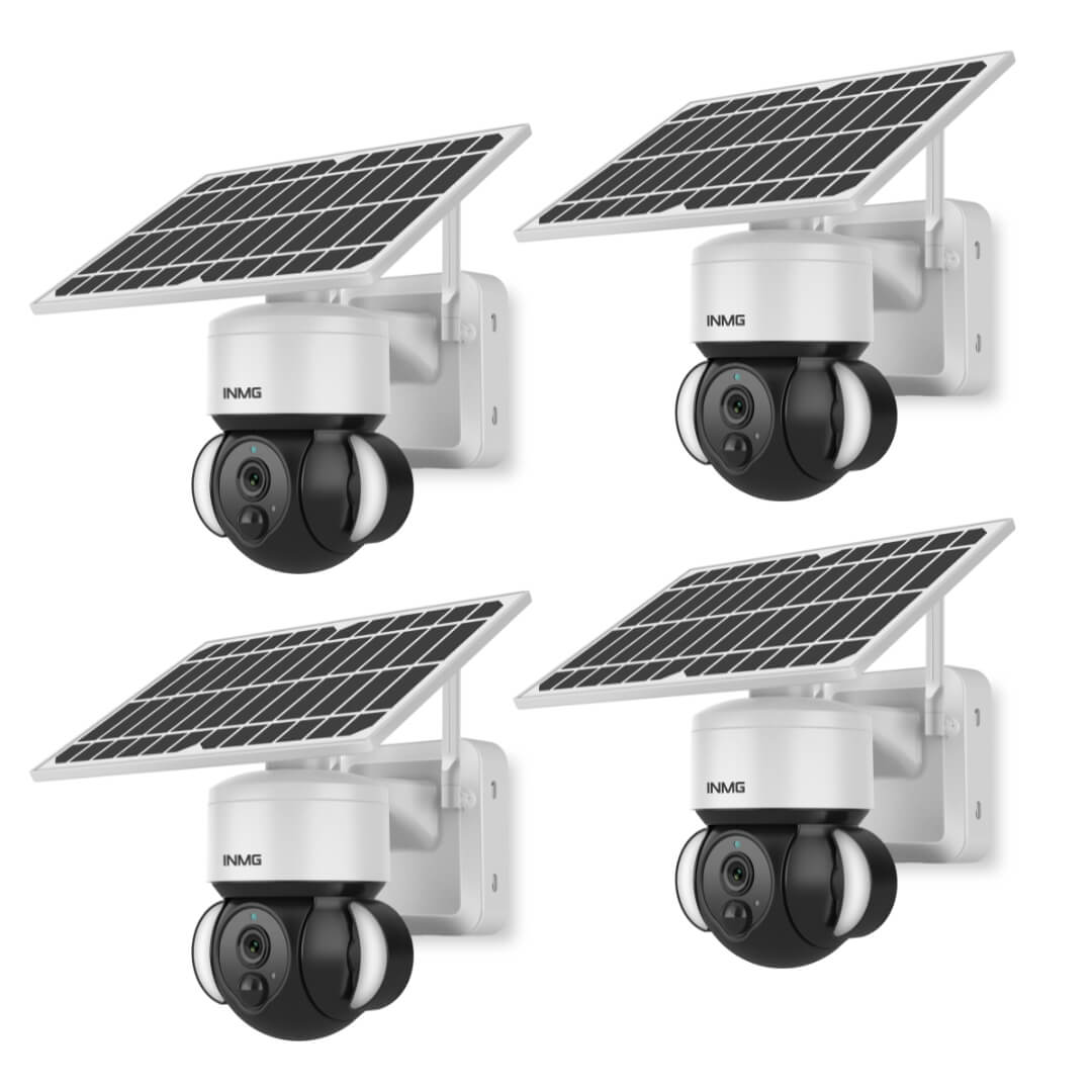 Trådlös solkamera med vridbar kupol – SolarGuard 360