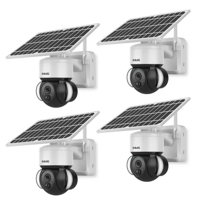 Trådlös solkamera med vridbar kupol – SolarGuard 360