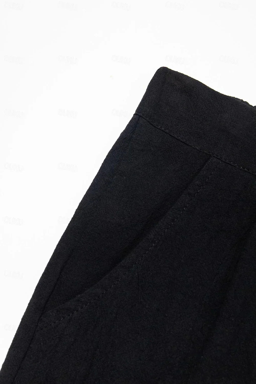 Stiliga linne- och bomullsshorts för herr – Milano
