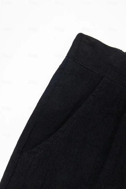 Stiliga linne- och bomullsshorts för herr – Milano
