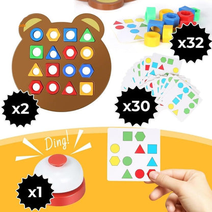 Form- och färgpussel för barn - ShapeMatch