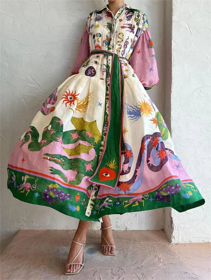 Elegant italiensk maxikjol – Bianca Hösttrollkonst