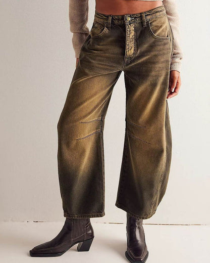 Dam-jeans i barrel-cut – Maribel höstutgåvan