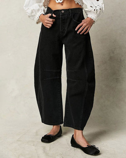 Dam-jeans i barrel-cut – Maribel höstutgåvan