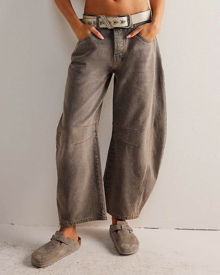 Dam-jeans i barrel-cut – Maribel höstutgåvan