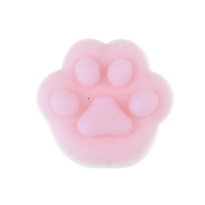 Rosa Kawaii Katzenpfote Squishy Stressball, weiches Spielzeug, Stressabbau, Geschenkidee.