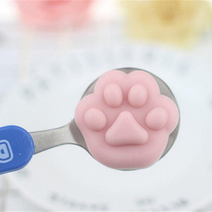 Kawaii Katzenpfote Squishy Stressball, rosa, weiches Spielzeug, Stressabbau, Geschenkidee.