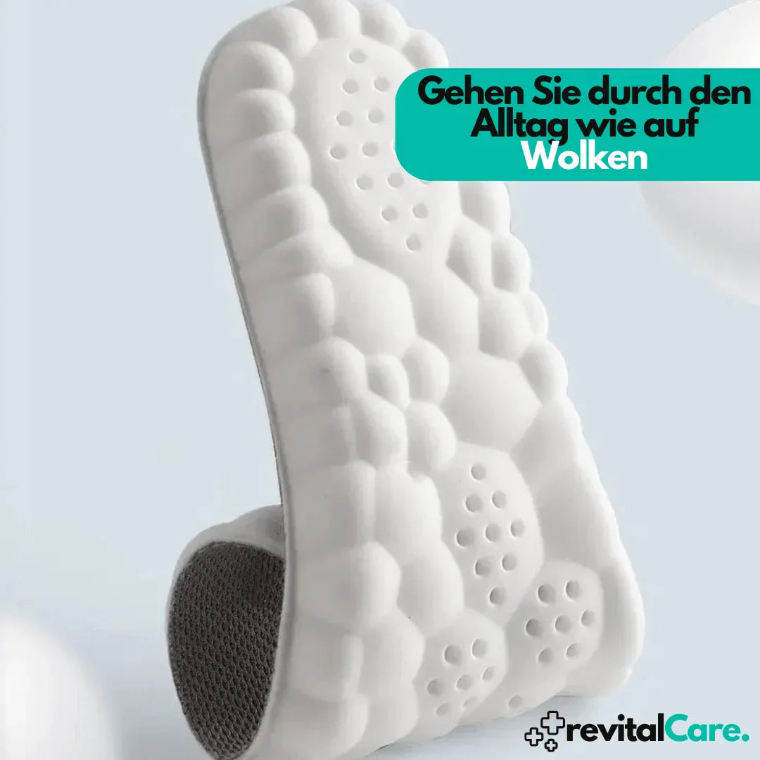 Ergonomisches weißes Kissen mit Wabenstruktur, ideal für Nackenunterstützung und Komfort.
