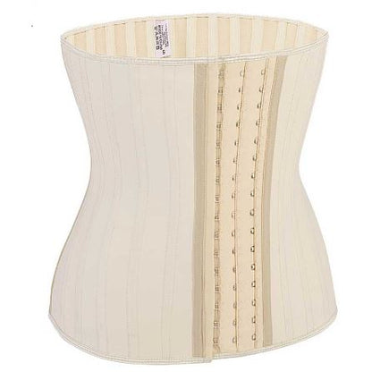 Beige Korsett Taillenformer, Hakenverschluss, figurformend, Damen Unterwäsche, Shapewear.