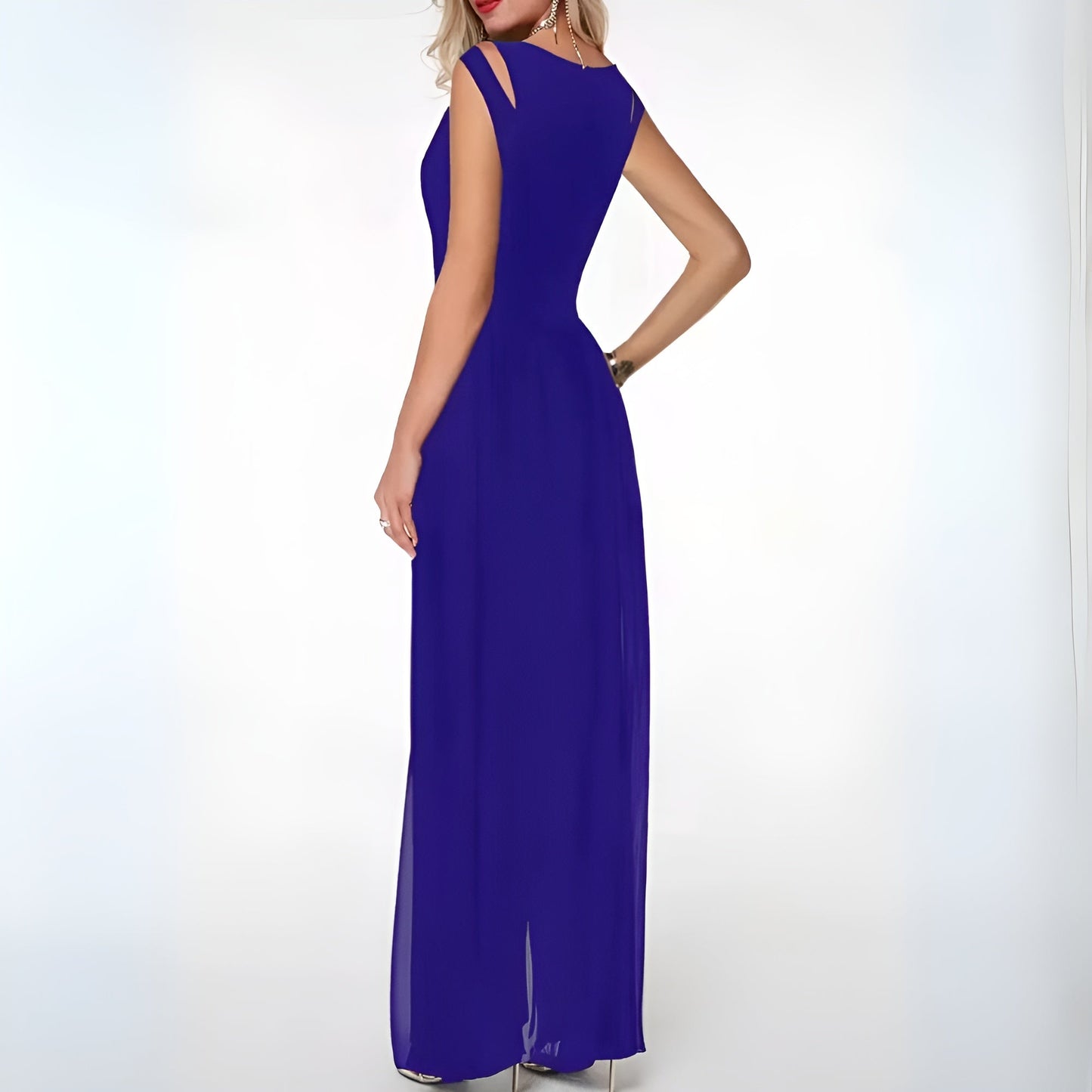 Elegant linnejumpsuit för damer – Sofia i höststil