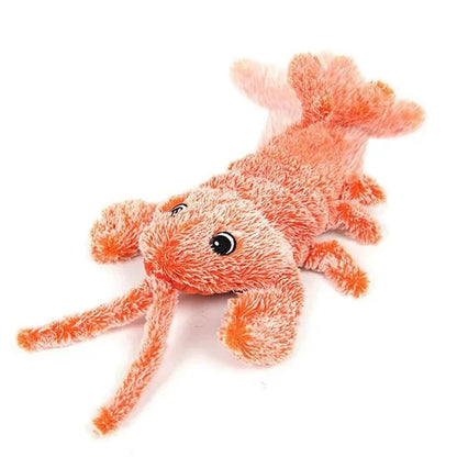 Plüsch-Hummer Spielzeug, orange, weich, Kinder, Kuscheltier, Geschenkidee, maritim.