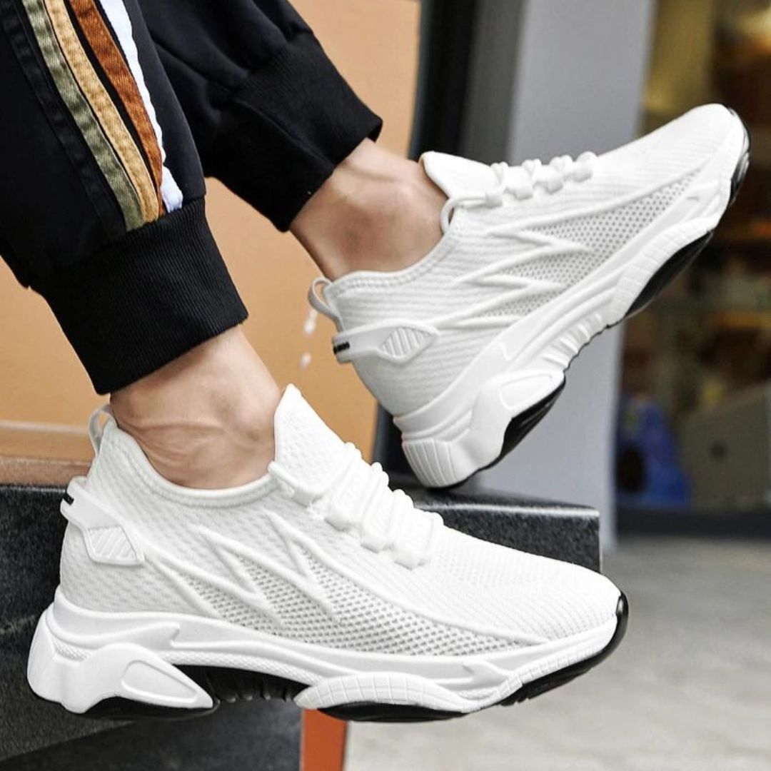 Diskret höjande herresneakers med stil – MaxLift Boost