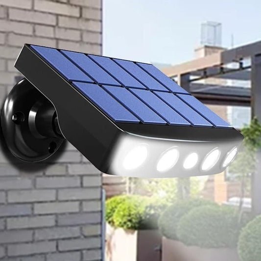 Solar-utomhusbelysning med rörelsesensor – Lumina