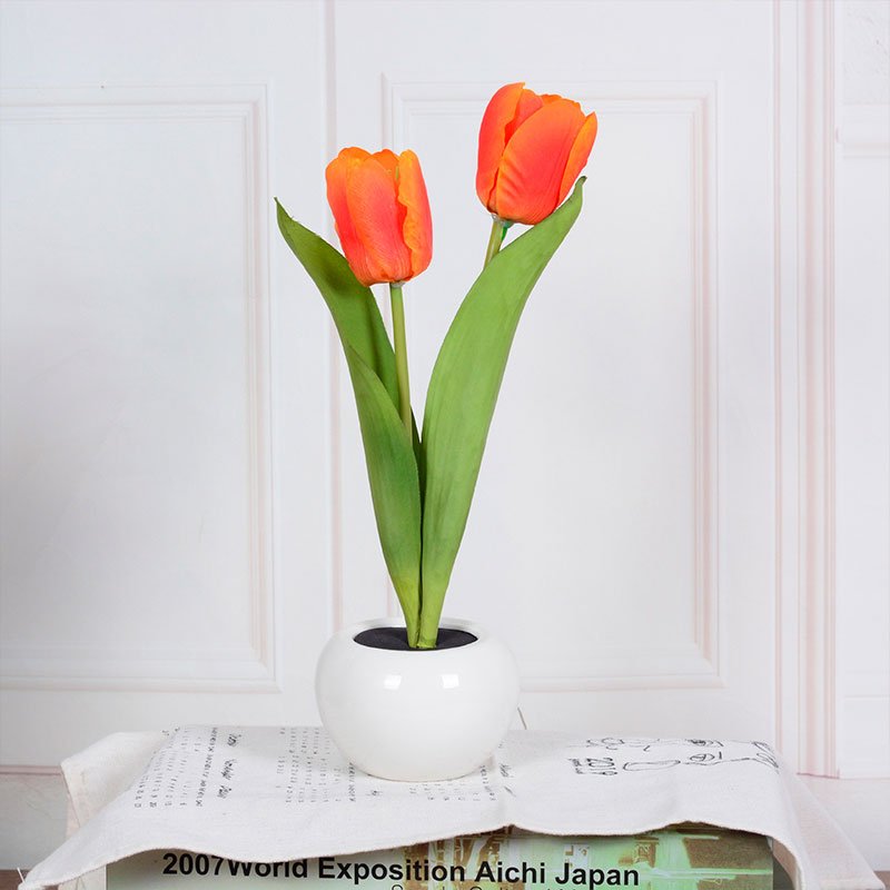 Dekorativ LED-tulpanbordslampa – Florima