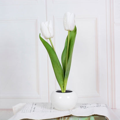 Dekorativ LED-tulpanbordslampa – Florima