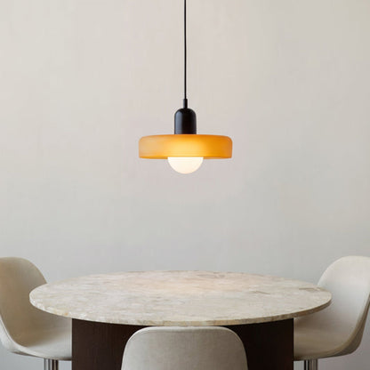 Bauhaus Colored Glass Pendant Light 5