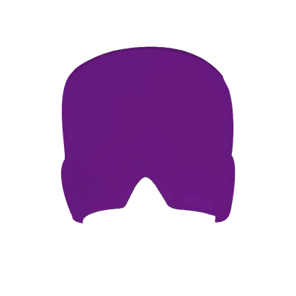 Lila Skibrille Ersatzglas, zylindrisch, UV-Schutz, kratzfest, Wintersportzubehör.