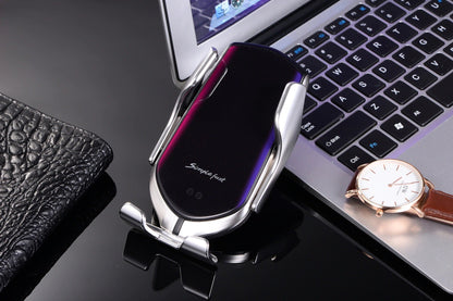 Automatisk telefonhållare med trådlös laddare – GripCharge