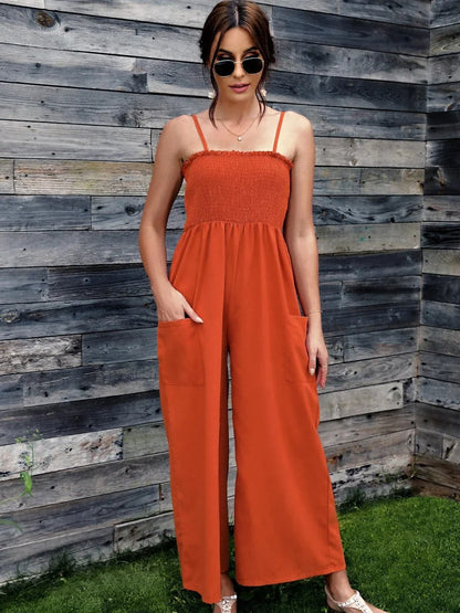 Sommarin damoverall med spaghettiband i vintage-stil - RetroLuft
