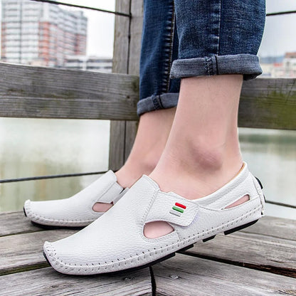 Bekväma slip-on fritidsskor för män – lätta och ventilerande – Matteo