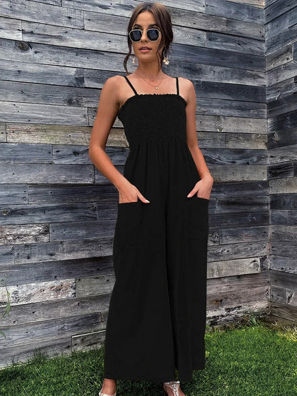 Sommarin damoverall med spaghettiband i vintage-stil - RetroLuft
