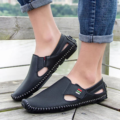 Bekväma slip-on fritidsskor för män – lätta och ventilerande – Matteo