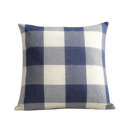 Mysigt rutmönstrat kuddfodral i lantlig stil – Autumn Plaid