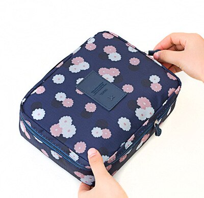 Kompakt vattentätt sminkreseset – 2 för priset av 1 mini-kosmetikförvaringsbox
