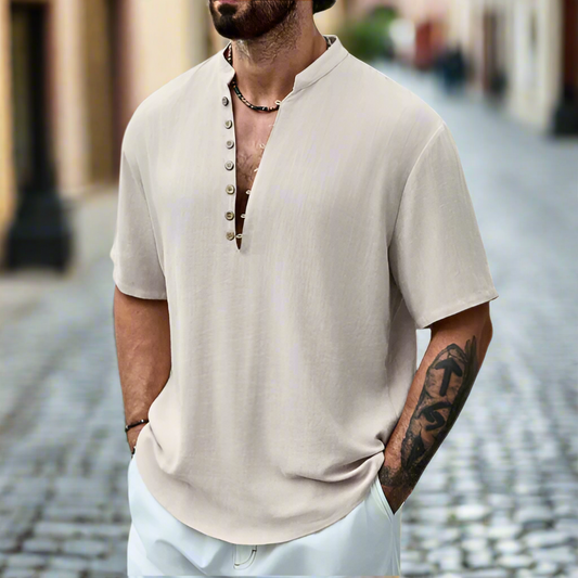 Modern linneskjorta – Renzo