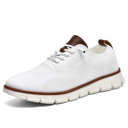 Höstiga ortopediska stickade herrsneakers – Bram