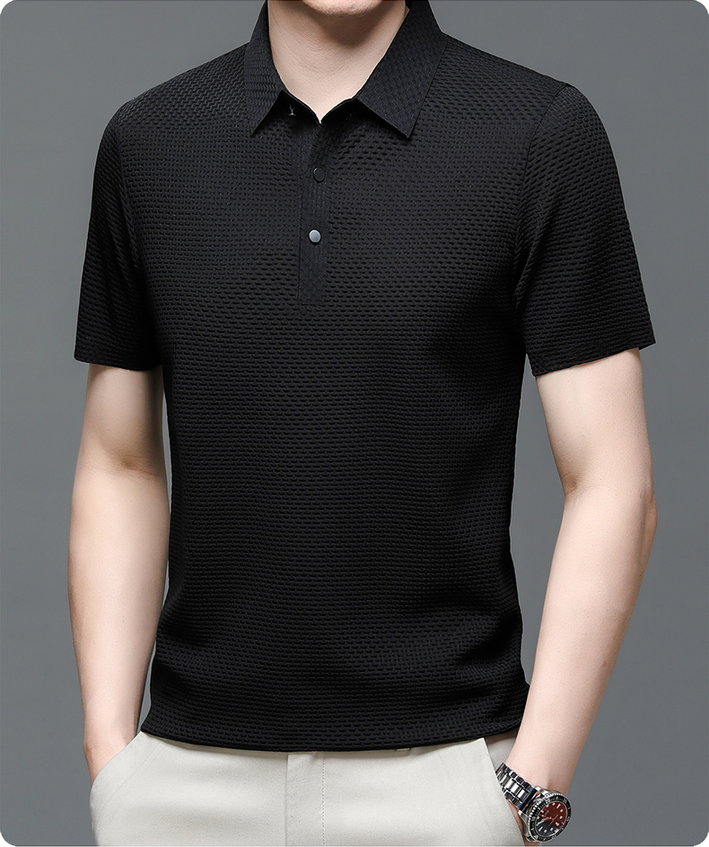 Herrpolo i andningsbart mesh – Matteo