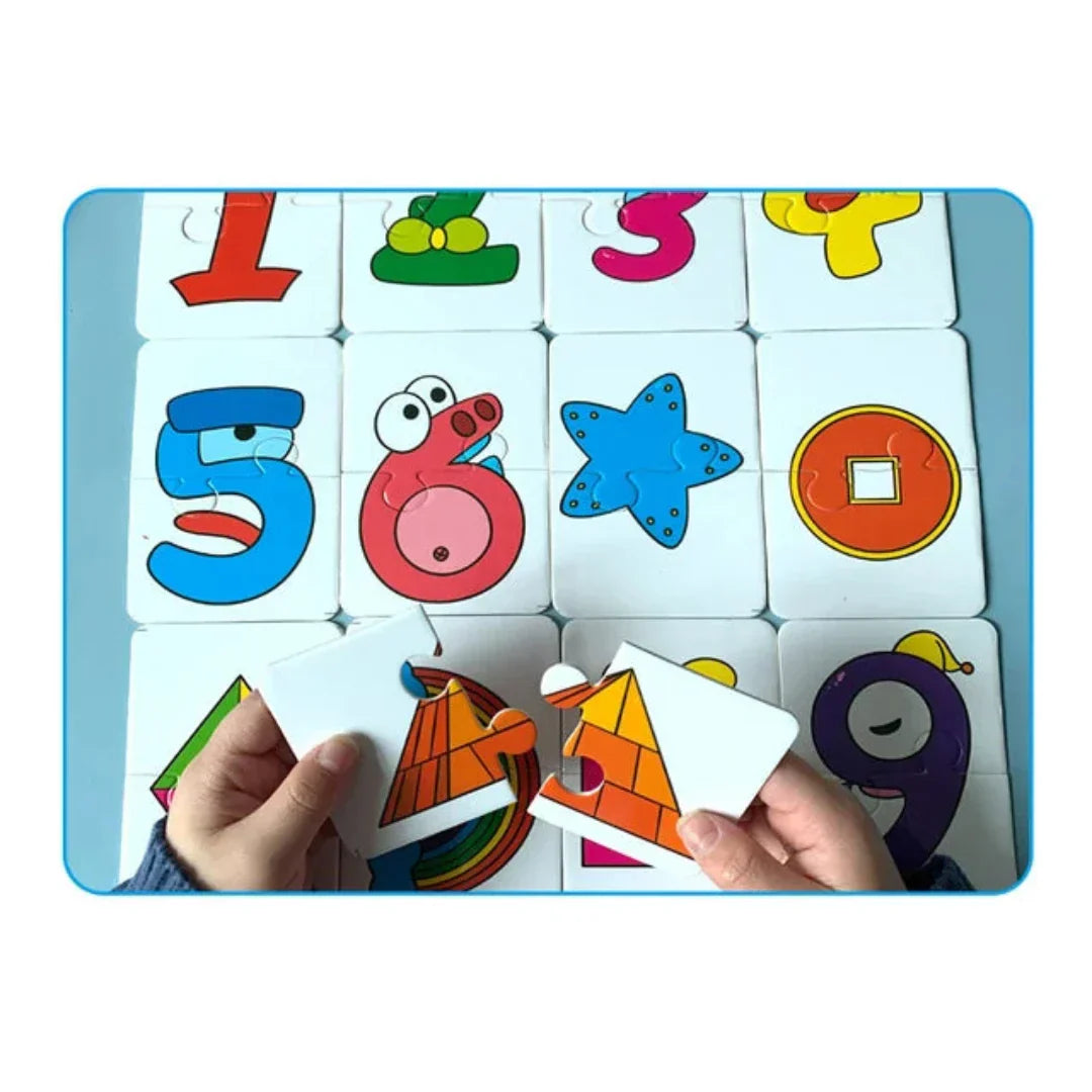 Kort-Memo-spel för barn – Främjar lekfullt minne och koncentration (1+1 Gratis)