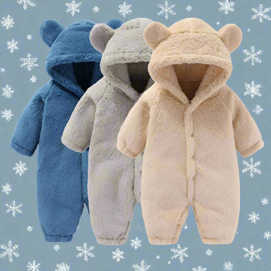 Varmare vinteroverall för bebis och småbarn – CuddleCub Vintermagi