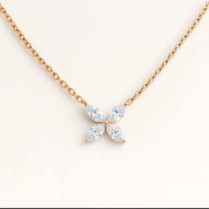 Moissanit-ögon | Öga Fullslip Moissanit Halsband