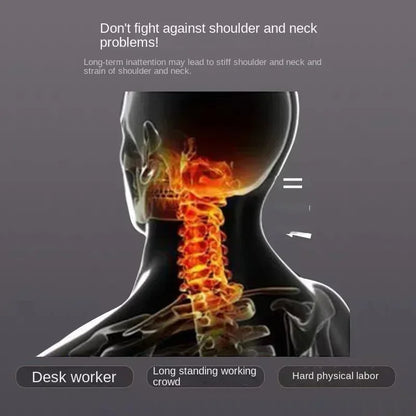 Orthopädisches Nackenkissen, ergonomisch, Massage, Unterstützung, Nackenschmerzen lindern.