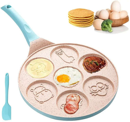 Djurmotiv-panna för barnpannkakor med non-stick beläggning – 26 cm