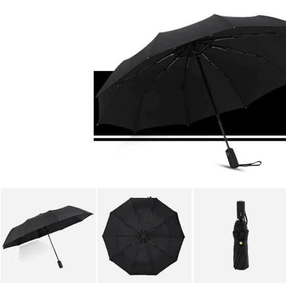 Stormsäker och Fällbar Regnjacka – AeroShield