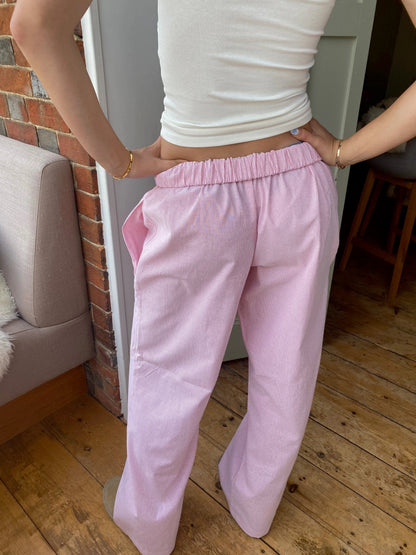 Dam-loungeshorts med randigt mönster – Elvira