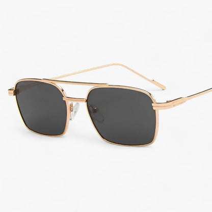 Vintage unisex solglasögon med dubbelbro – Aero