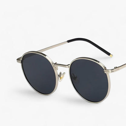 Unisex-designerglasögon med runda glas – Nova
