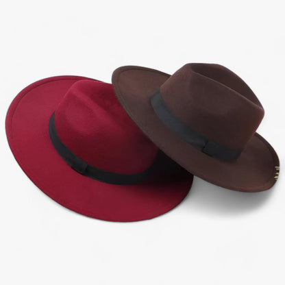 Unisex vintage-fedorahatt – höstlig passion