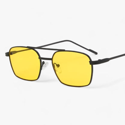 Vintage unisex solglasögon med dubbelbro – Aero