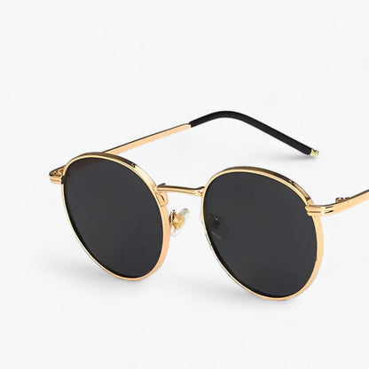 Unisex-designerglasögon med runda glas – Nova