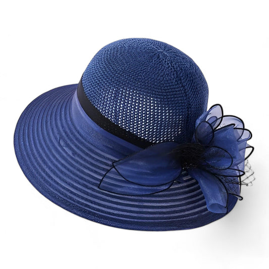 Elegant damhatt med bred brätte – Höstmagi från Bellavue