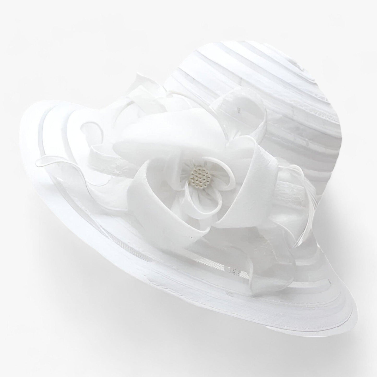 Elegant solhatt för damer i organza – Mirielle höstförtrollning