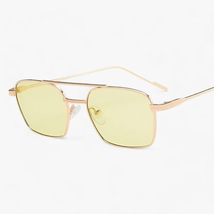 Vintage unisex solglasögon med dubbelbro – Aero
