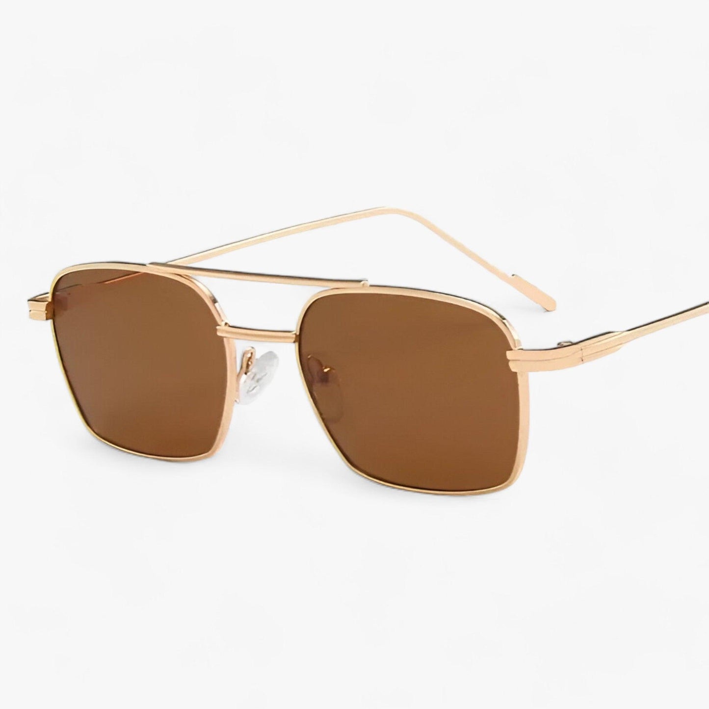 Vintage unisex solglasögon med dubbelbro – Aero